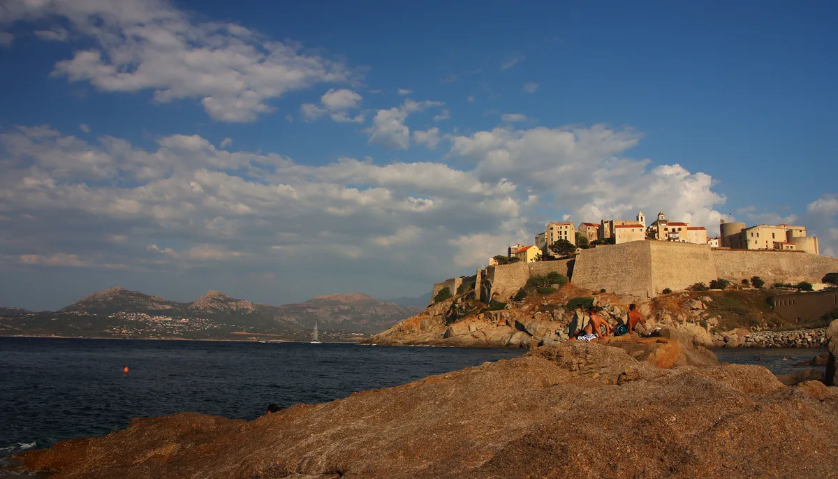 Calvi Beach, Calvi, Corsica, France — 2