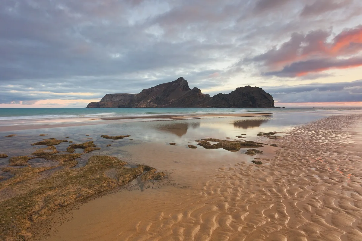Calheta Beach, Vila Baleira, Madeira Archipelago, Portugal — 2