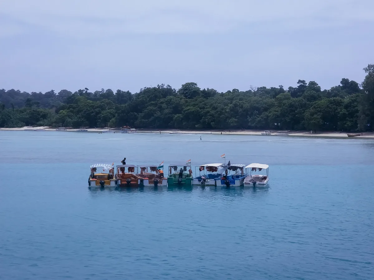 Bharatpur-Strand, Shaheed Dweep, Andaman and Nicobar Islands, Indien — 4