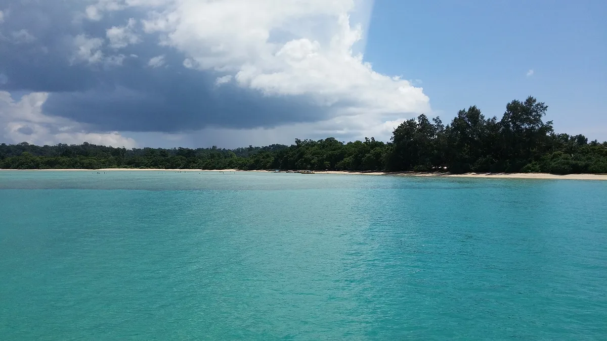 Bharatpur-Strand, Shaheed Dweep, Andaman and Nicobar Islands, Indien — 6