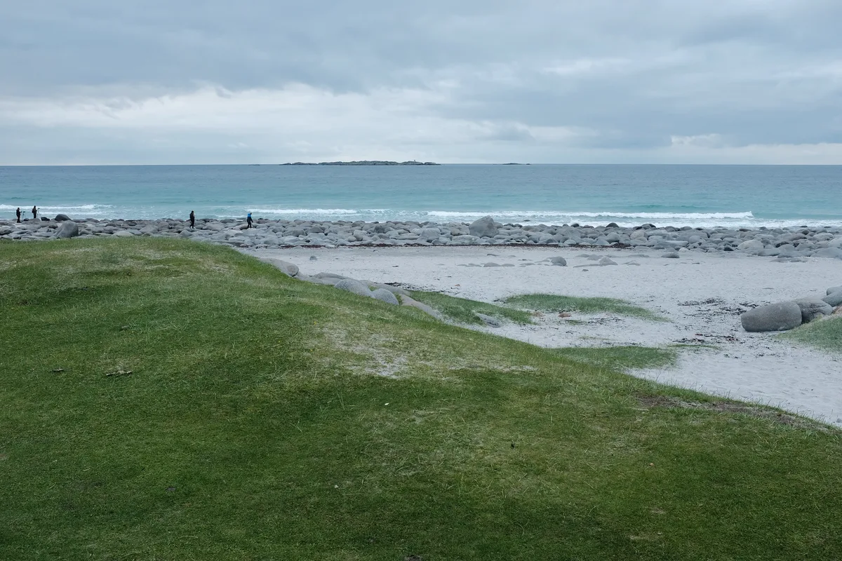 Uttakleiv Beach, Vestvågøy, Norwegian Sea, Norway — 2