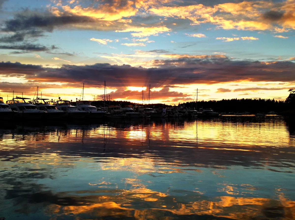 Roche Harbor Beach, Roche Harbor, US Pacific Northwest, Estados Unidos — 2