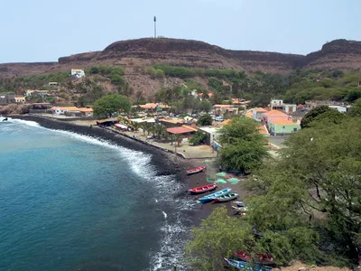 Fontão Beach, Ribeira Grande de Santiago, Cape Verde, Cape Verde — 2
