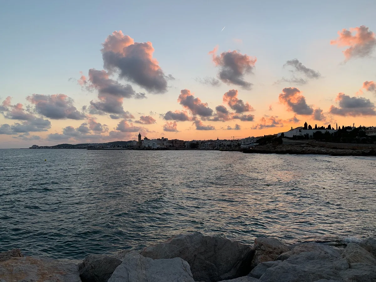 Balmins-Strand, Sitges, Catalonia, Spanien — 2