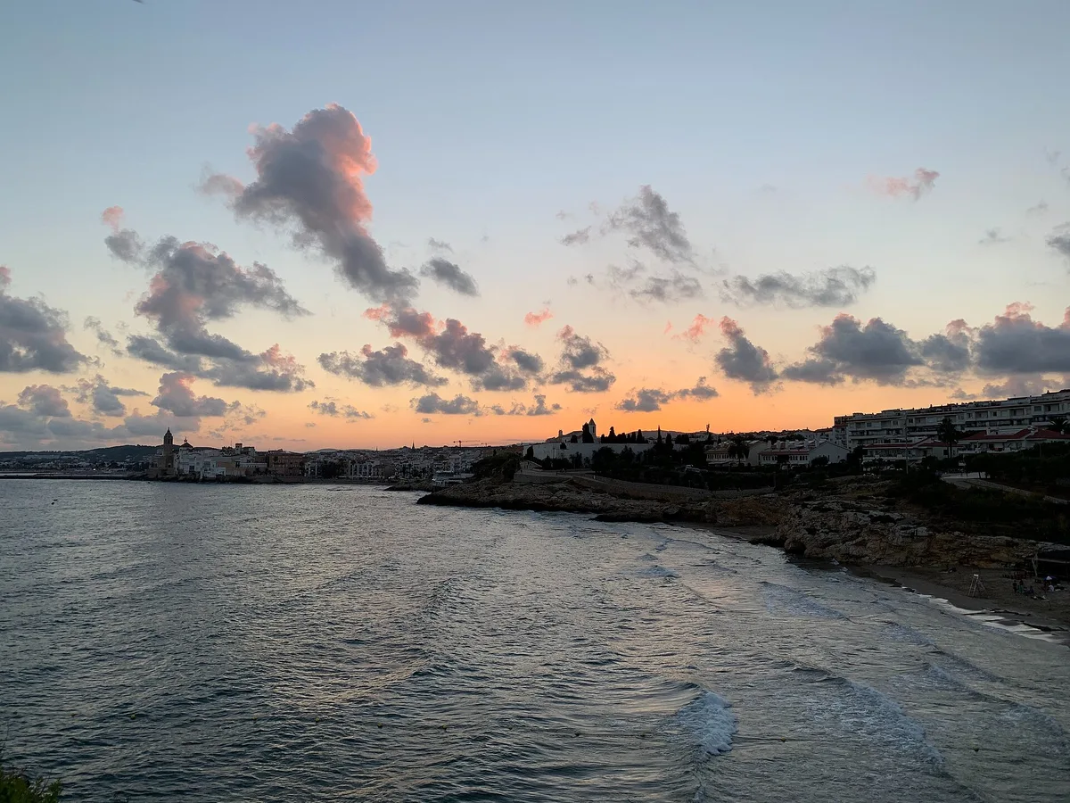 Balmins-Strand, Sitges, Catalonia, Spanien