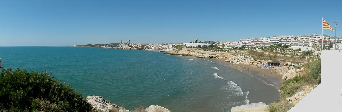 Balmins-Strand, Sitges, Catalonia, Spanien — 3