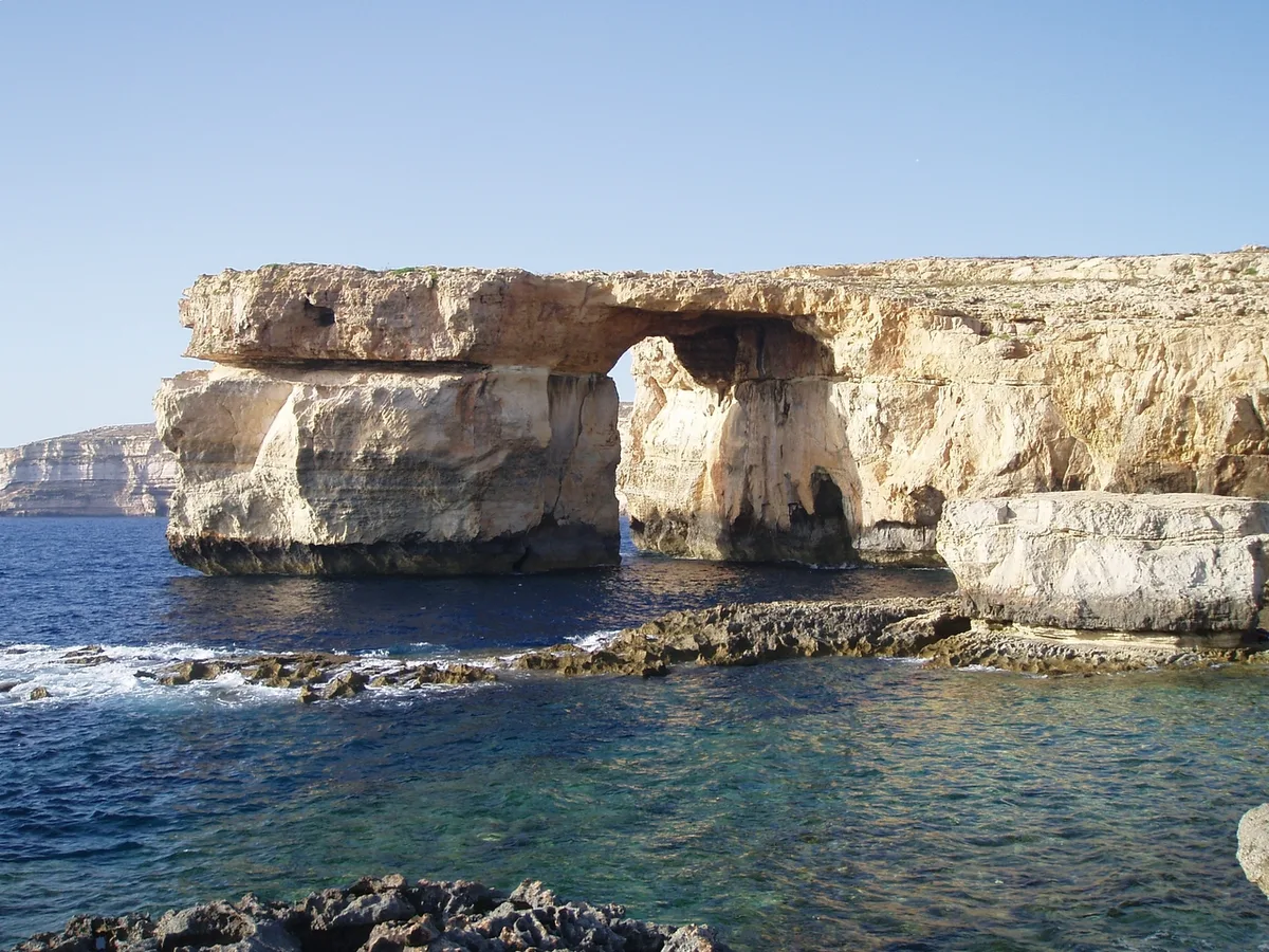 Playa de Dwejra, San Lawrenz, Maltese Islands, Malta