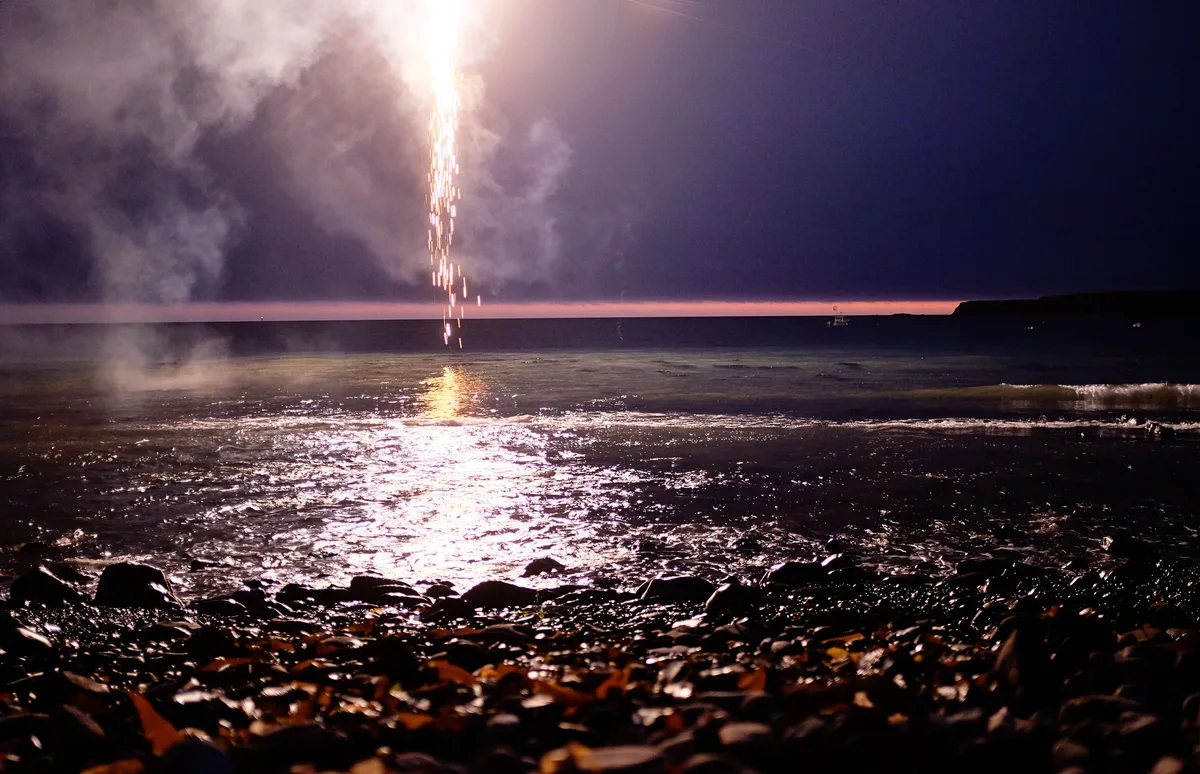 Arena Cove Beach, Point Arena, California Coast, United States — 2