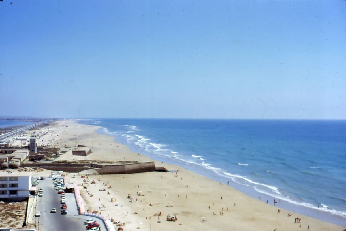 Cortadura Beach, Cádiz, Andalusia, Spain