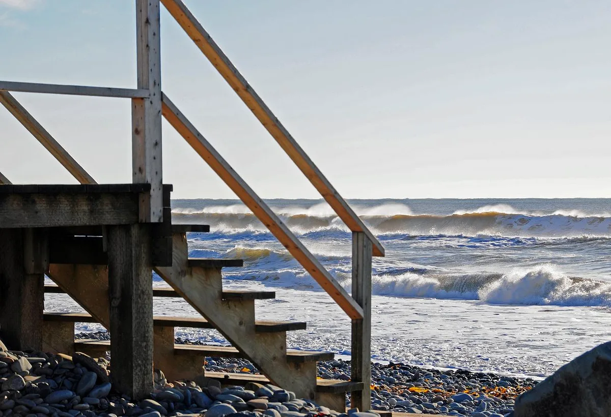 Playa de Lawrencetown, East Lawrencetown, Canadian Atlantic, Canadá — 3