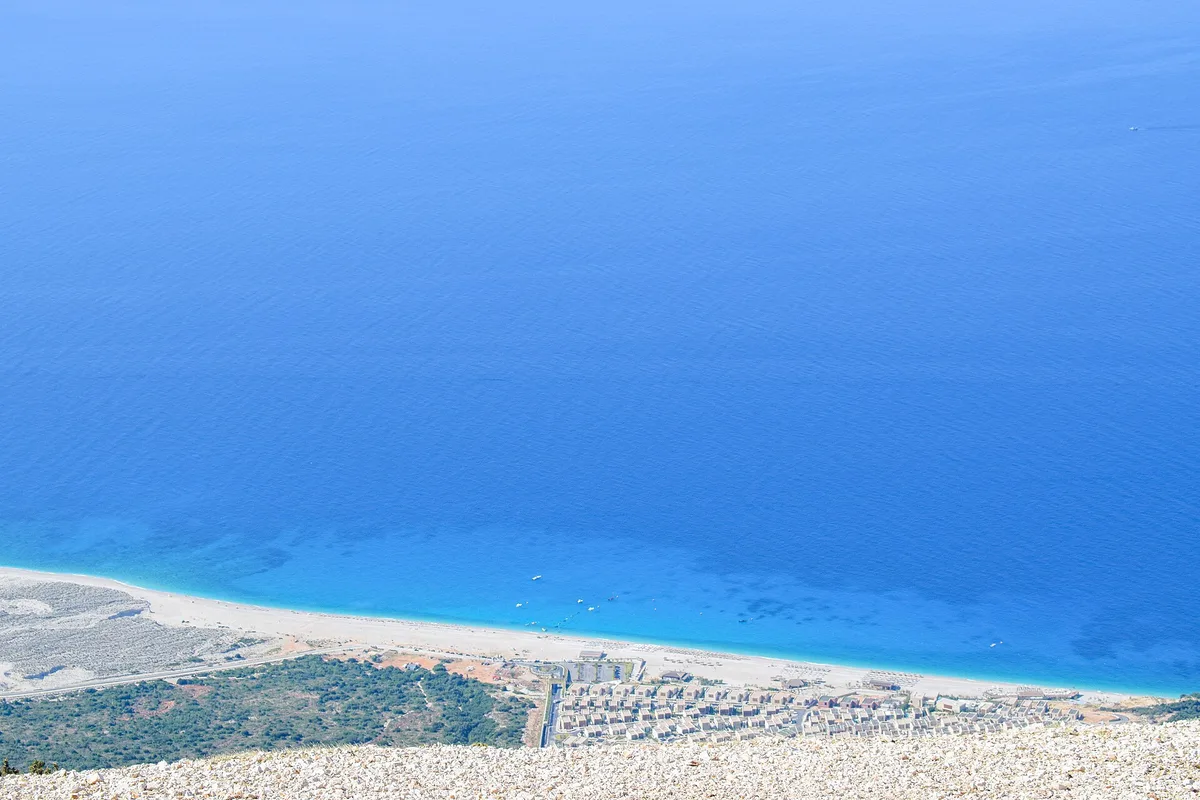 Palasë Beach, Himarë, Adriatic, Albania