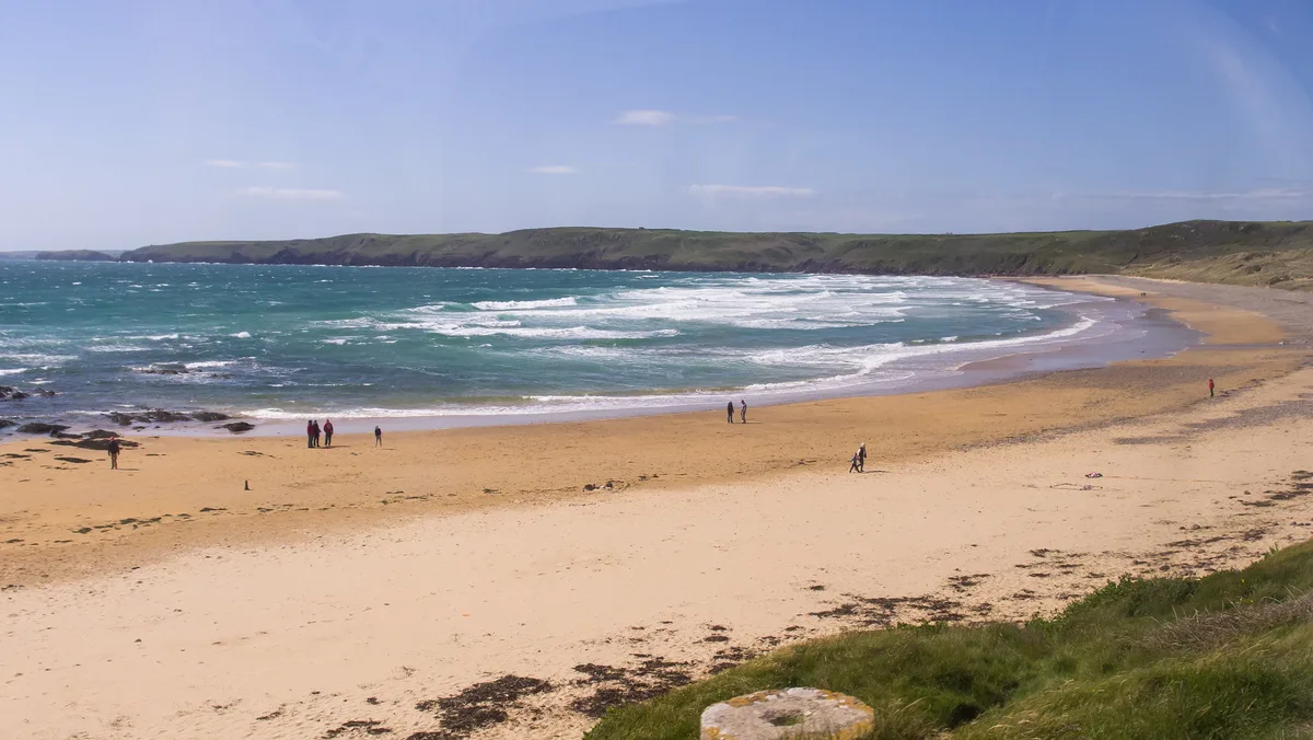 Praia de Freshwater West, Castlemartin, Wales, Reino Unido — 5