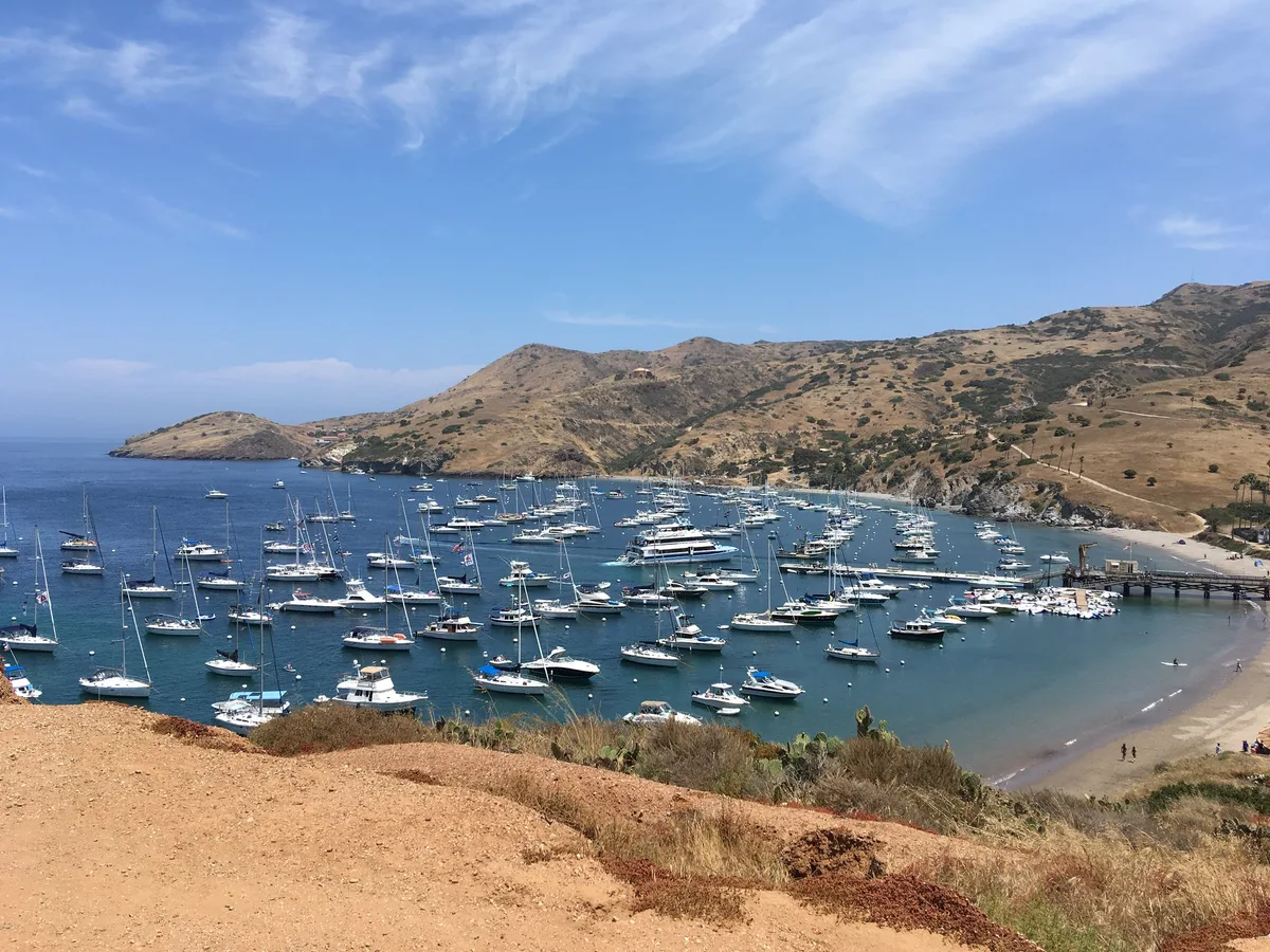 Playa de Isthmus Cove, Two Harbors, California Islands, Estados Unidos — 4
