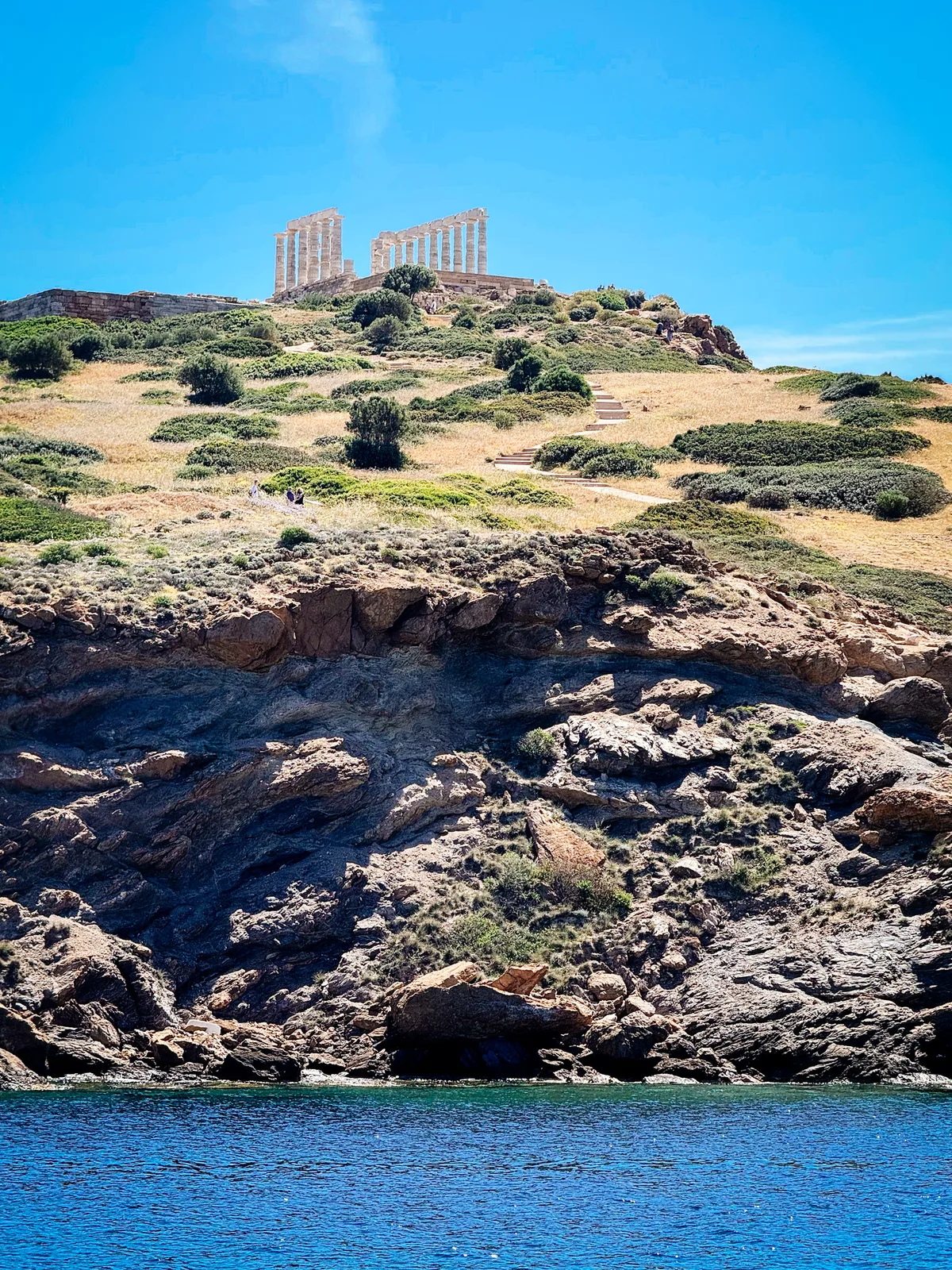 Sounio Beach, Attica, Greece — 2