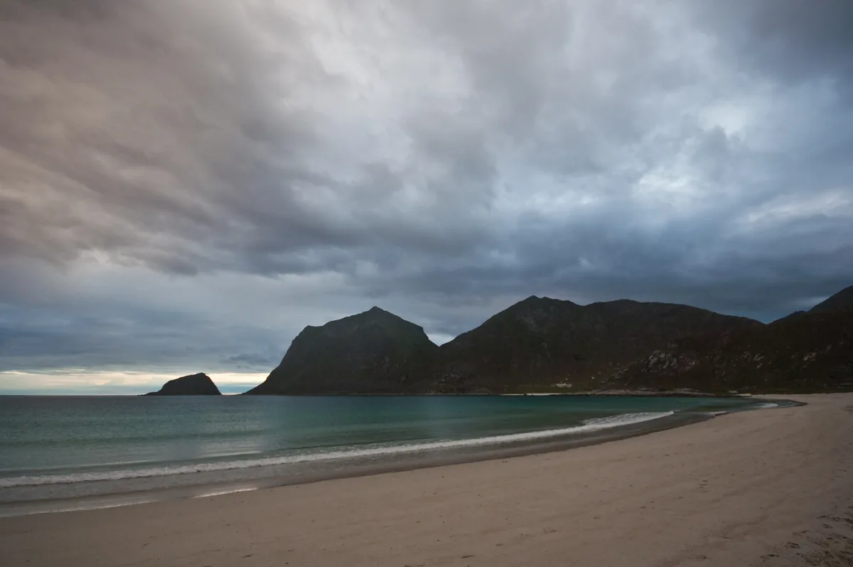Haukland Beach, Vestvågøy, Norwegian Sea, Norway — 3