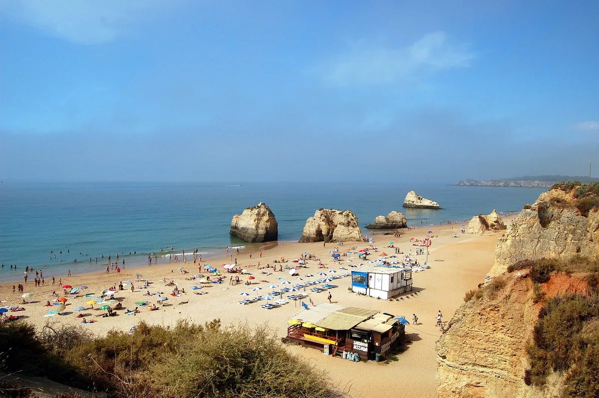 Rocha Beach, Portimão, Portuguese Atlantic, Portugal
