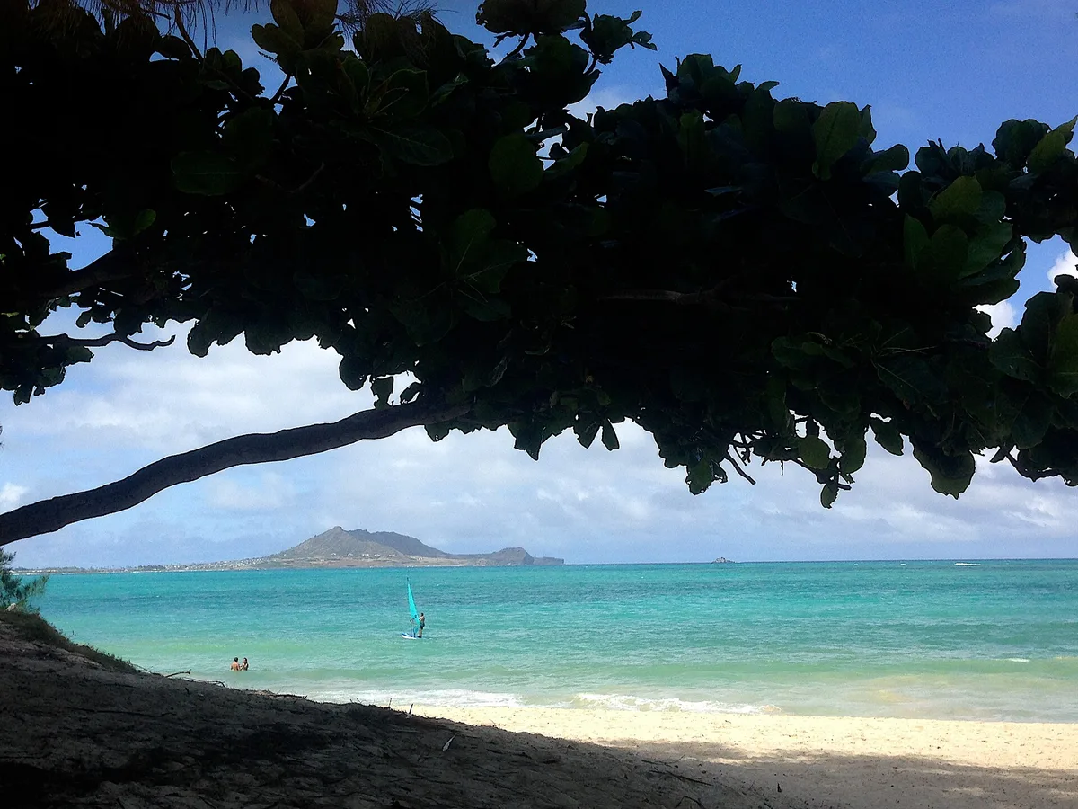 Playa de Kailua, Kailua, Hawaii, Estados Unidos — 2