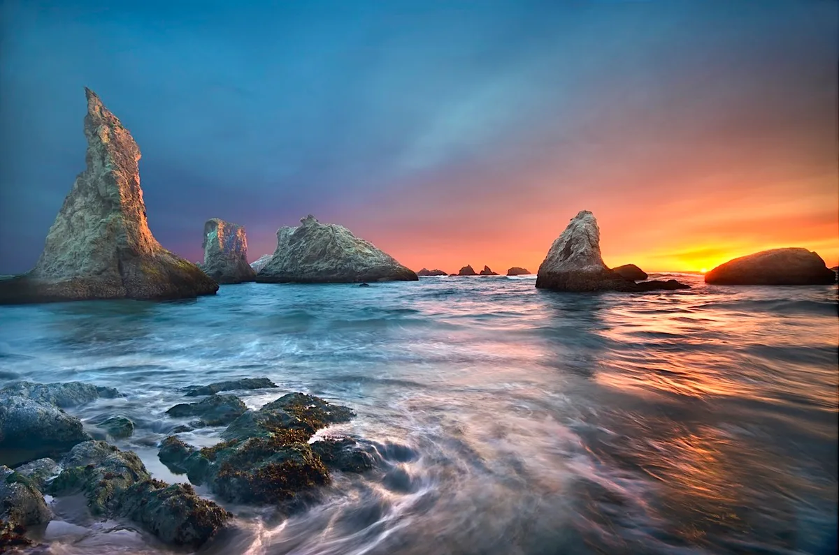 Bandon Beach, Bandon, Pacific Northwest, United States