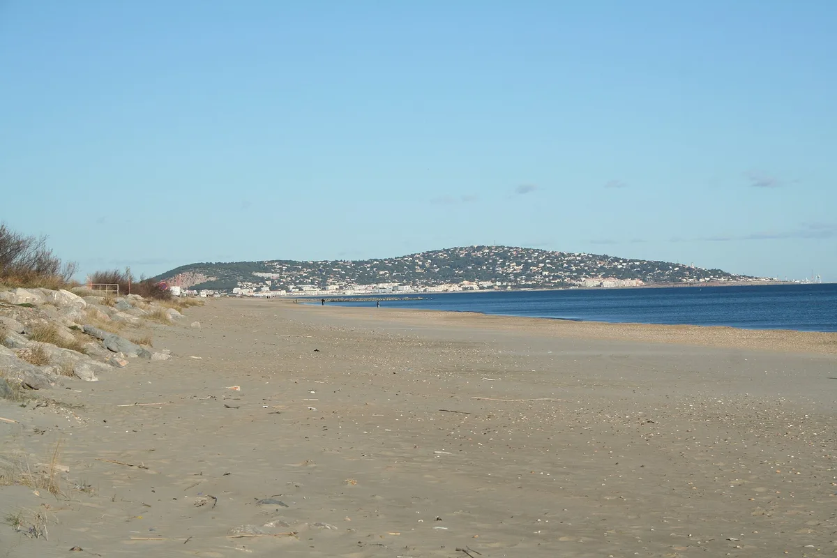 Playa de la Baleine, Sète, Occitanie, Francia — 4