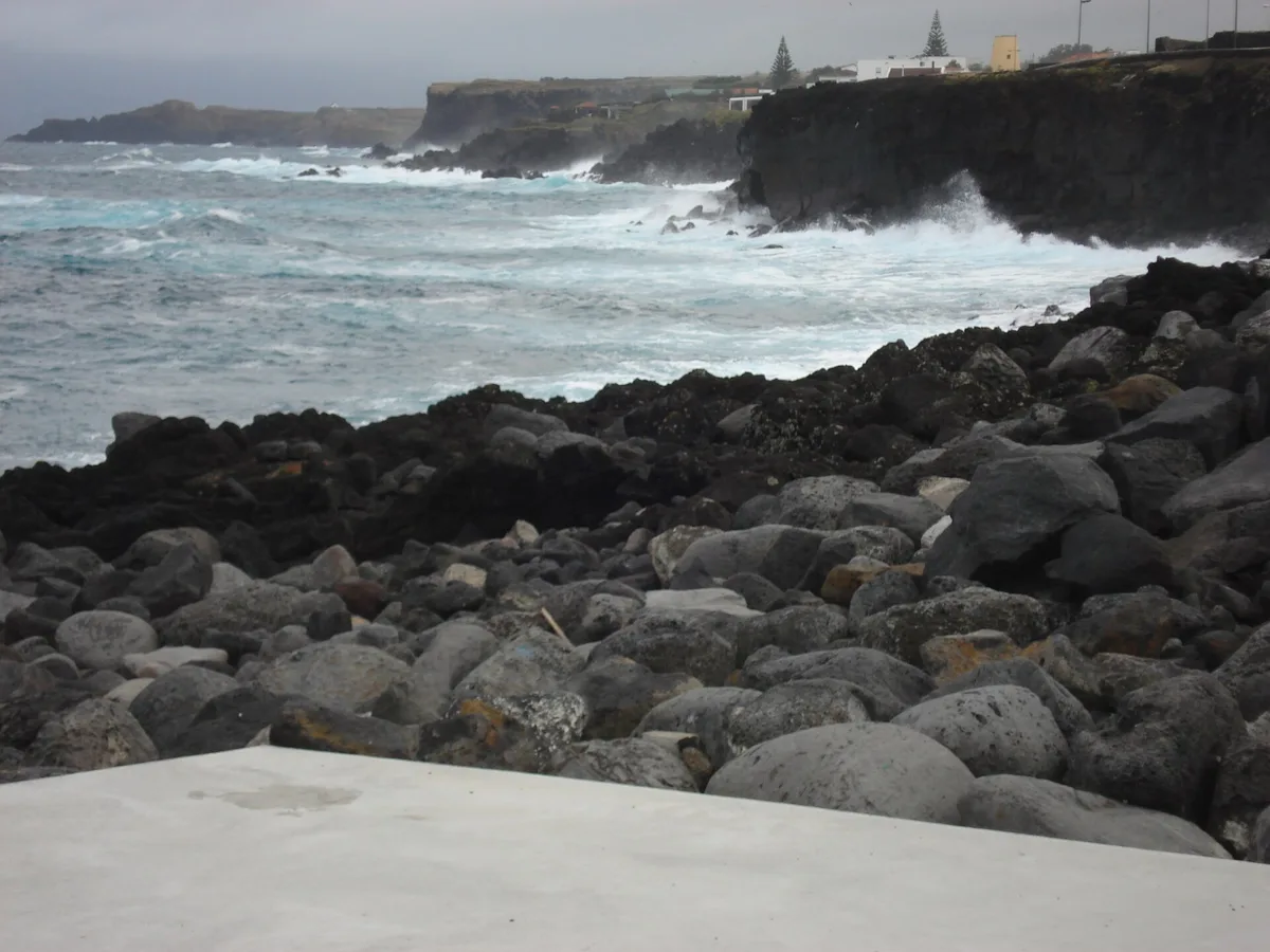 São Vicente Ferreira Beach, Ponta Delgada, Azores, Portugal