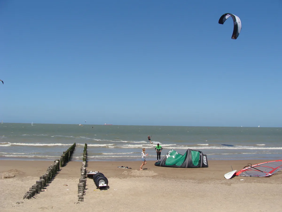 Duinbergen Beach, Knokke-Heist, North Sea Coast, Belgium