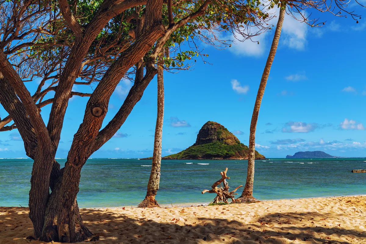 Kualoa Regional Park-Strand, Kaneohe, Hawaii, Vereinigte Staaten — 2