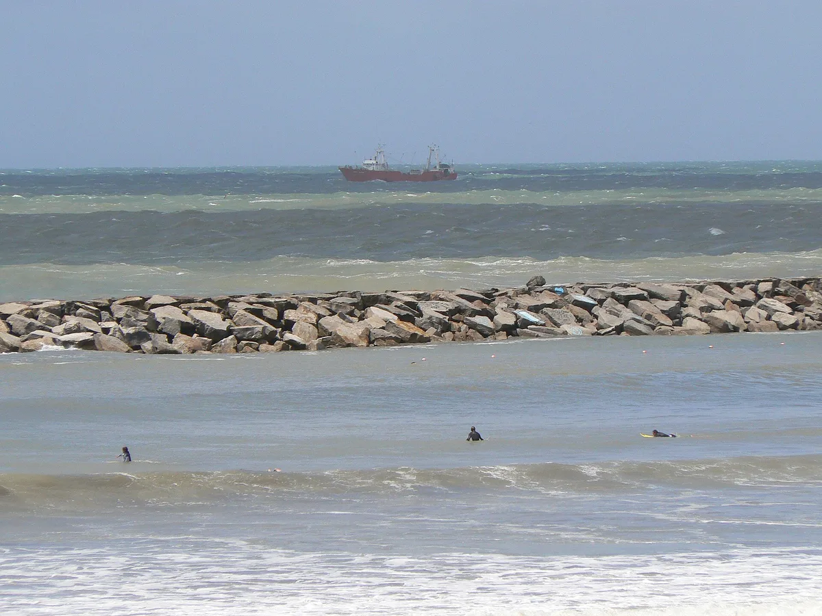 Cabo Corrientes Beach, Mar del Plata, Argentine Coast, Argentina — 2