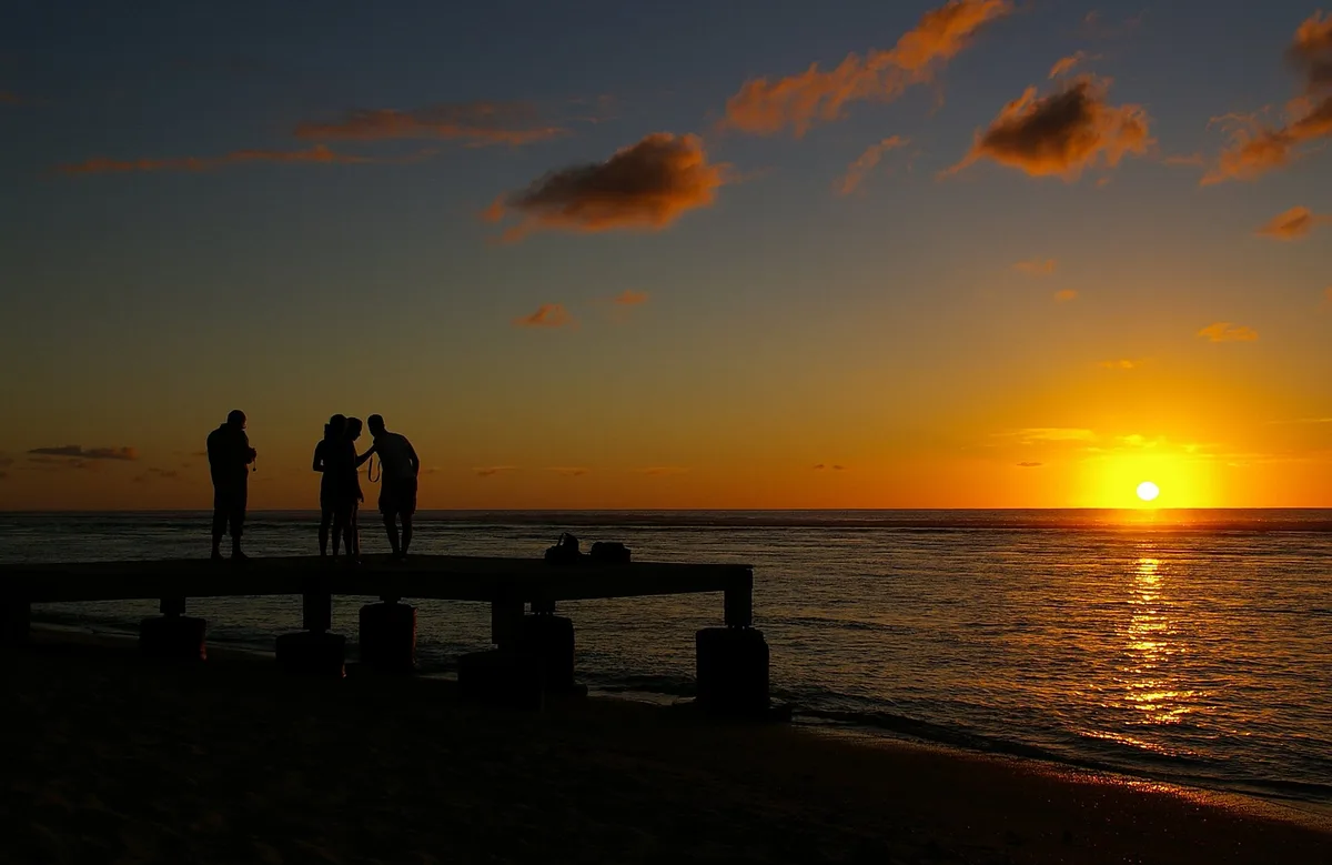 Boucan Canot Beach, Saint-Paul, Réunion, France — 4