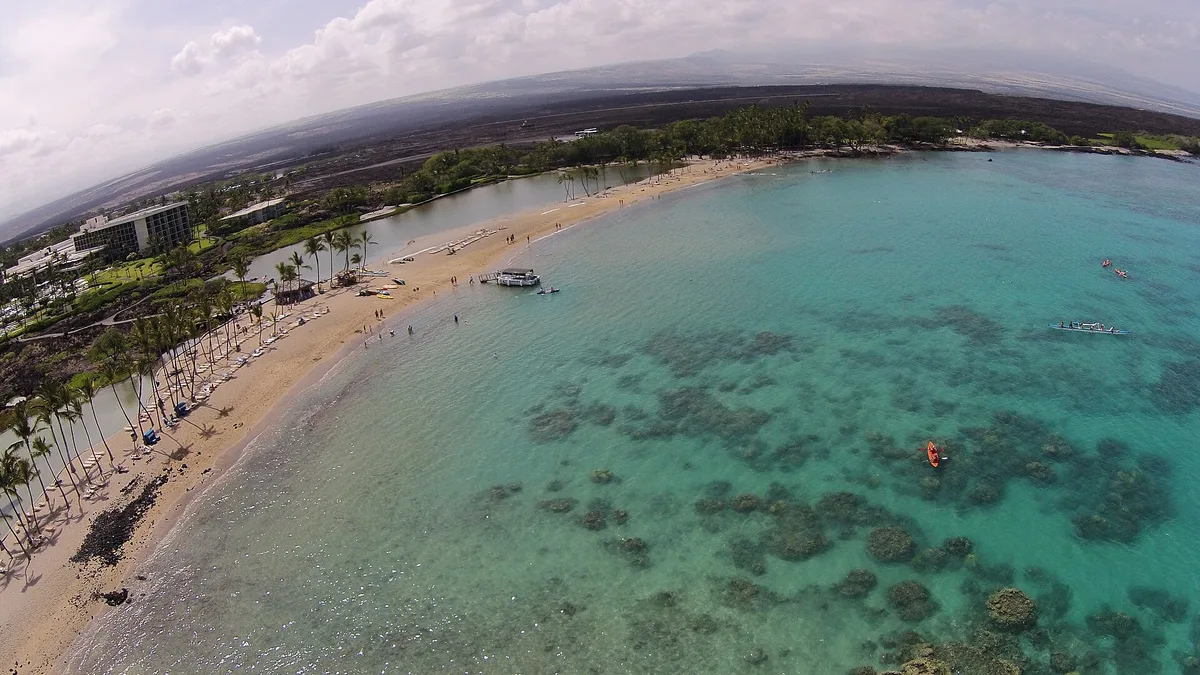 ʻAnaehoʻomalu Beach, South Kohala, Hawaii, Vereinigte Staaten — 2
