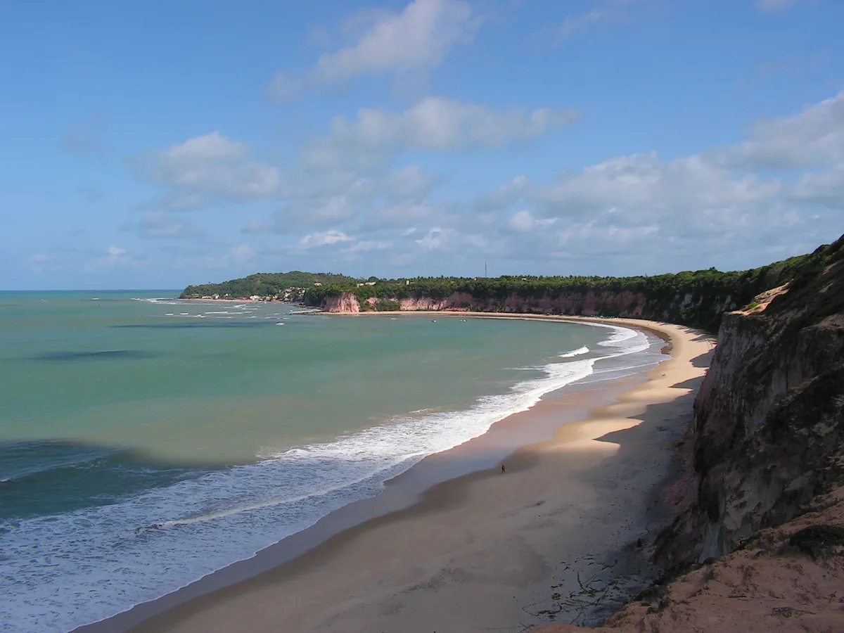 Baía dos Golfinhos Beach, Tibau do Sul, Northeast Brazil, Brazil — 6