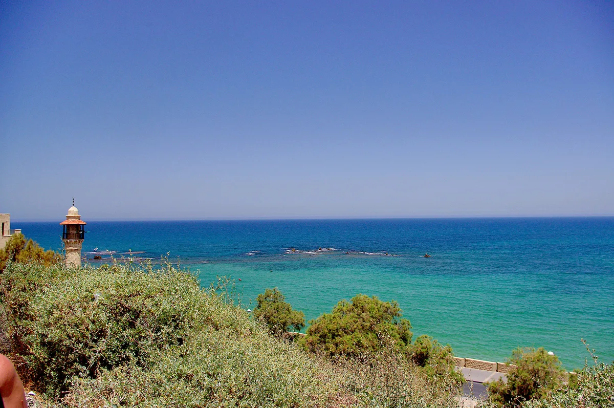 Yafo Beach, Tel Aviv-Yafo, Mediterranean Levant, Israel — 6