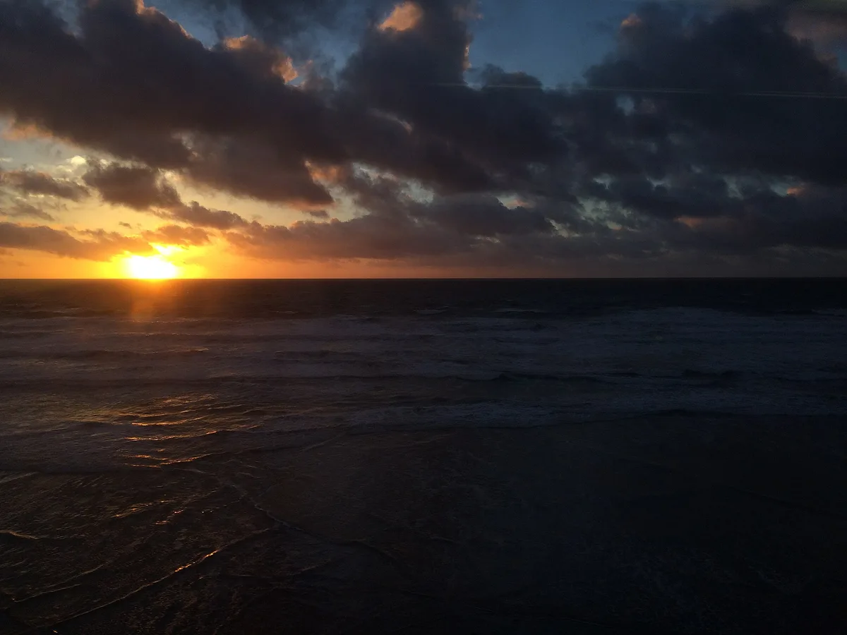 Del Mar City Beach, Del Mar, California Coast, United States
