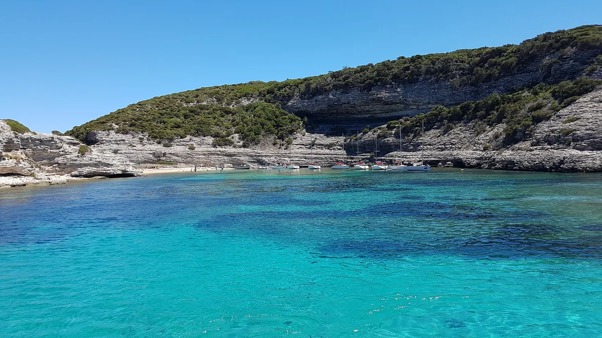 Paraguano Beach, Bonifacio, Corsica, France — 3