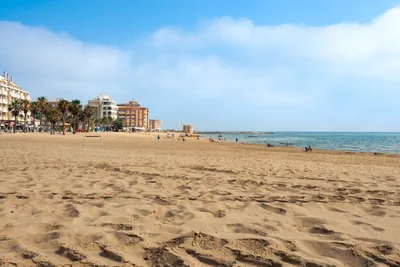 Mata-Strand, Torrevieja, Valencian Community, Spanien — 2