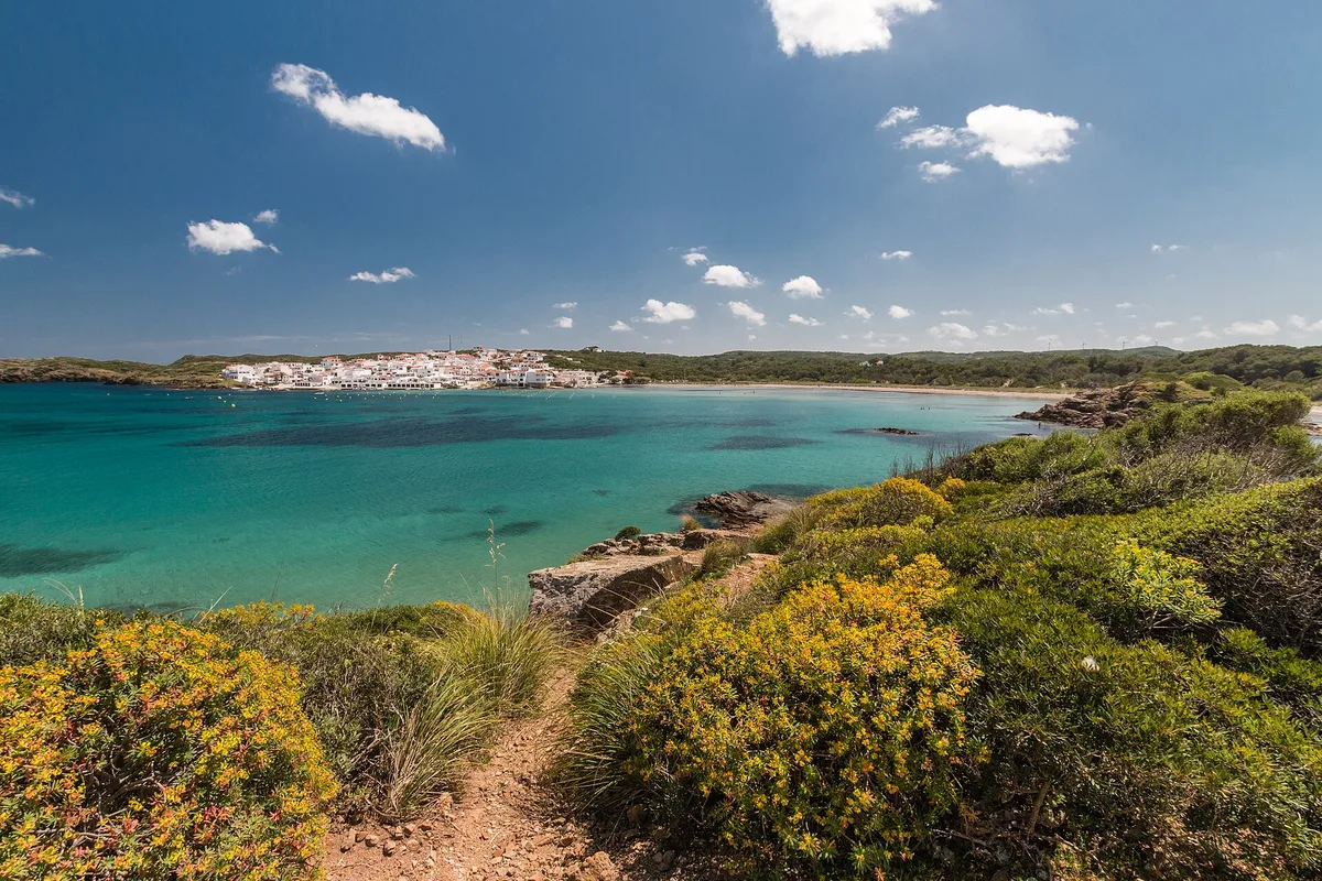 Cala En Vidrier-Strand, Maó, Balearic Islands, Spanien — 3