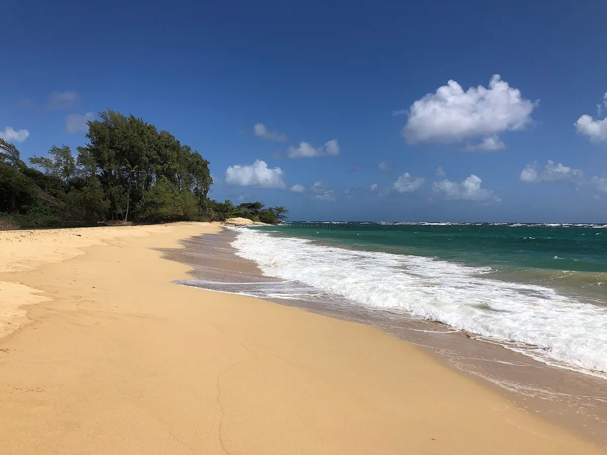 Pounders Beach, Laie, Hawaii, United States