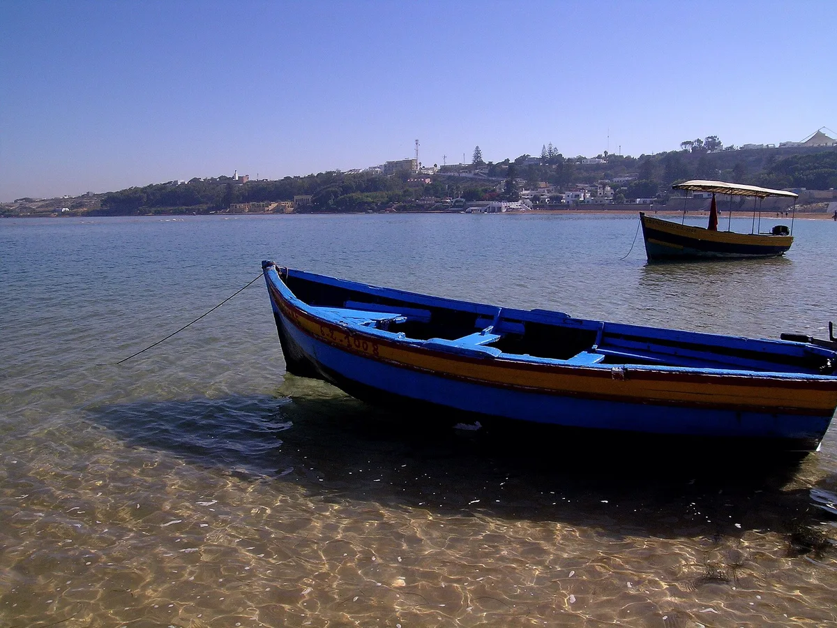 Spiaggia di Oualidia, Oualidia, Moroccan Atlantic, Marocco — 5
