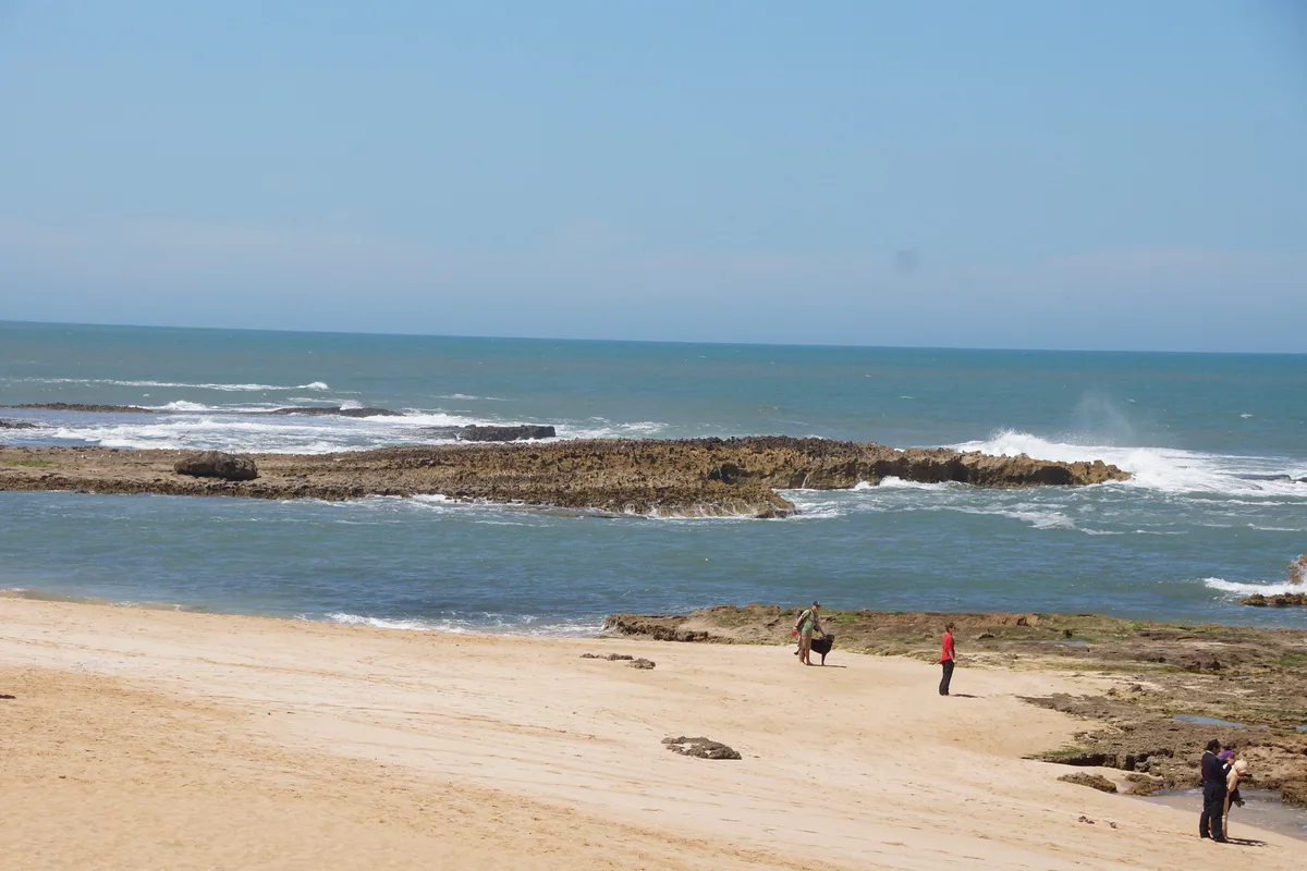 Spiaggia di Oualidia, Oualidia, Moroccan Atlantic, Marocco