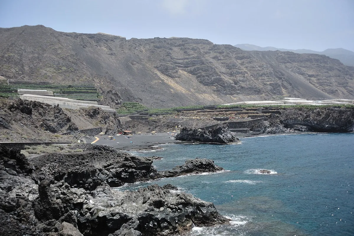 Spiaggia di Charco Verde, Los Llanos de Aridane, Canary Islands, Spagna — 2
