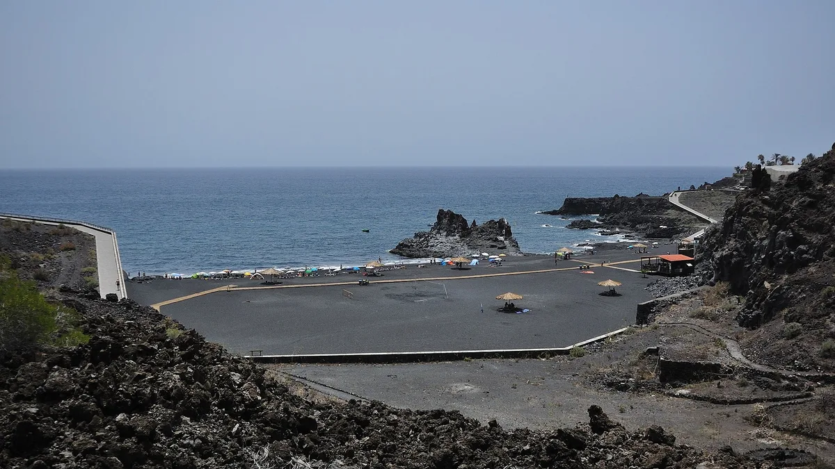 Spiaggia di Charco Verde, Los Llanos de Aridane, Canary Islands, Spagna — 4