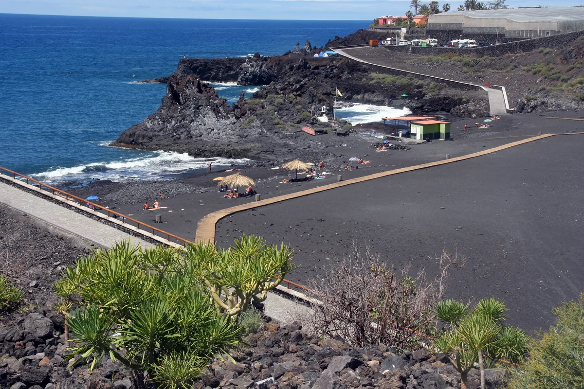 Spiaggia di Charco Verde, Los Llanos de Aridane, Canary Islands, Spagna — 3