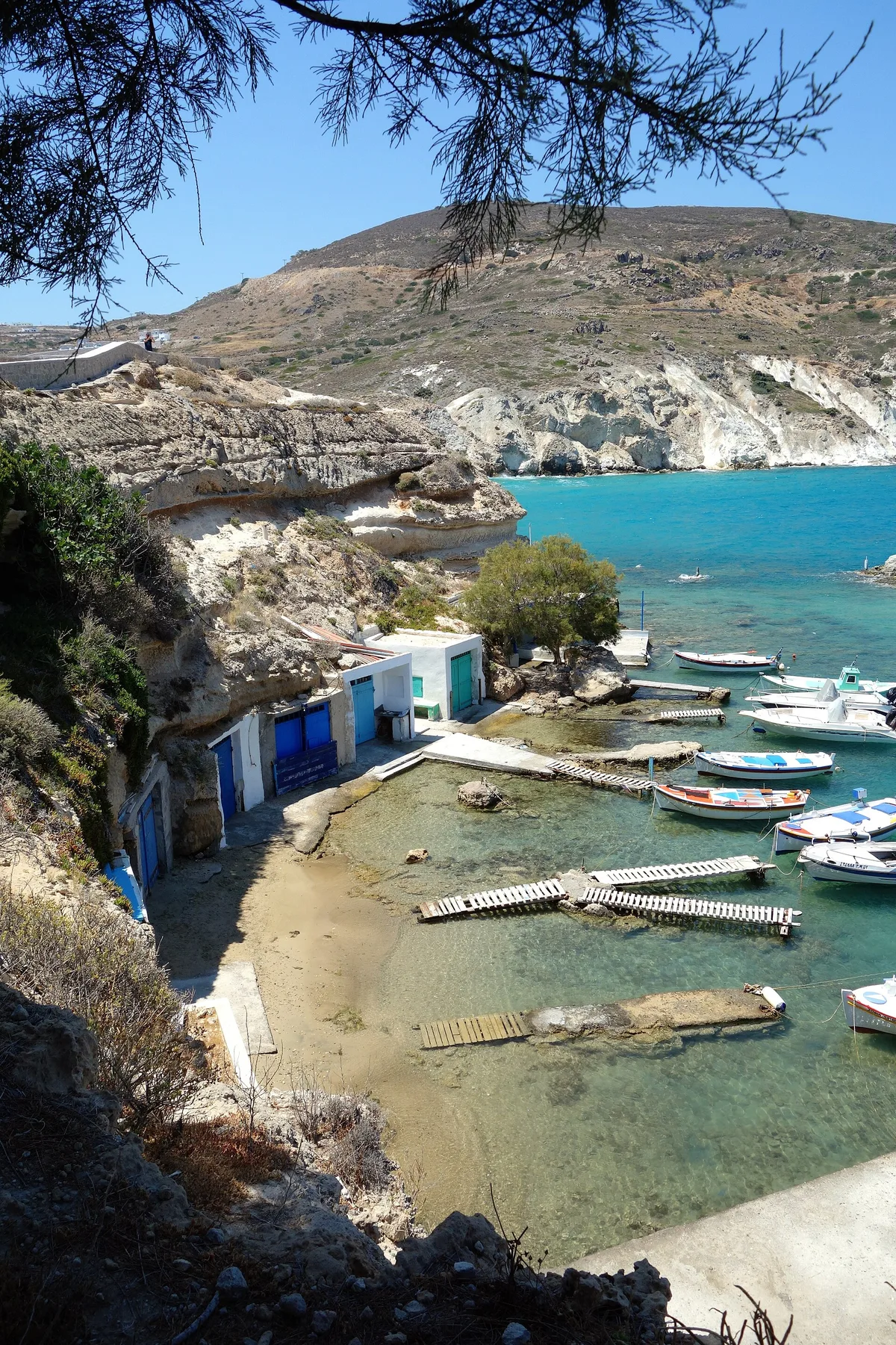 Mandrakia Beach, Milos, Cyclades, Greece — 2