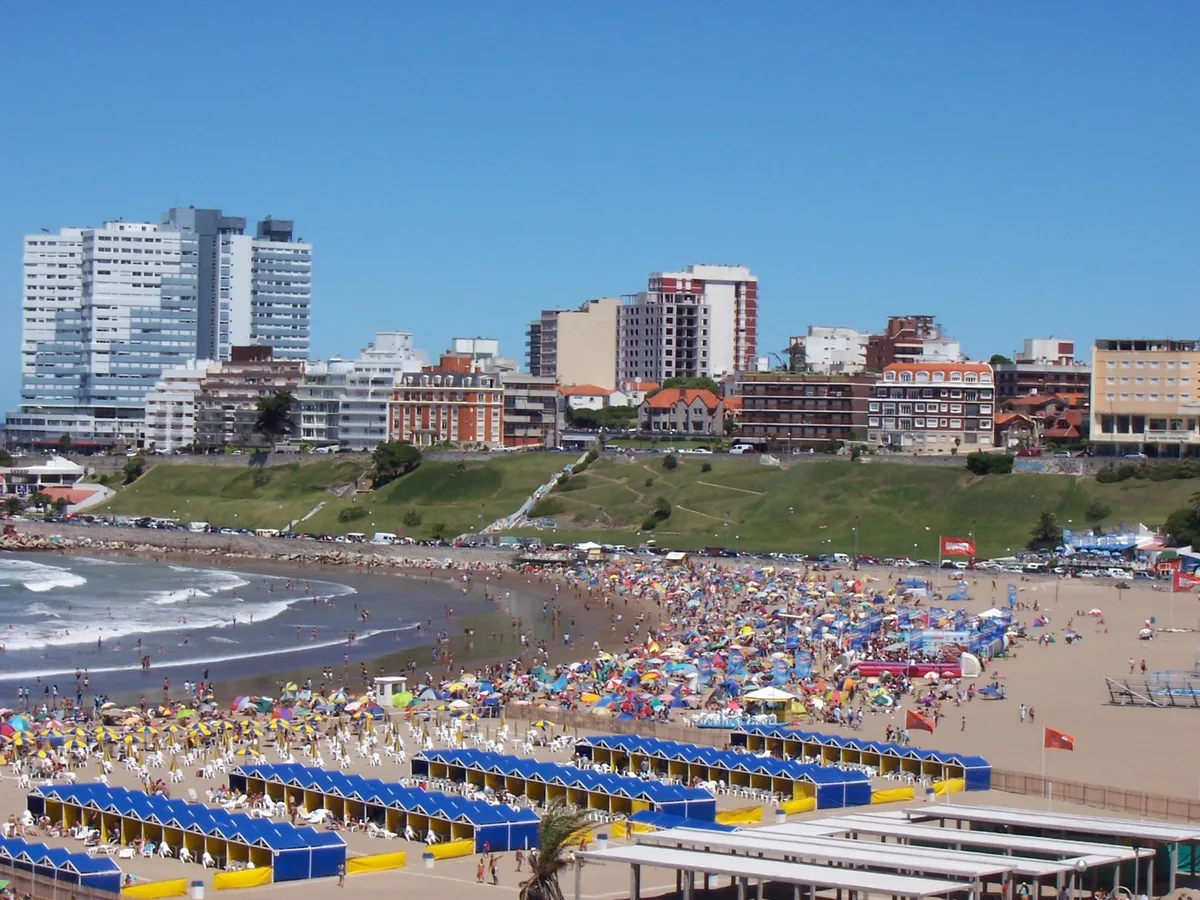 Varese Beach, Mar del Plata, Argentine Coast, Argentina