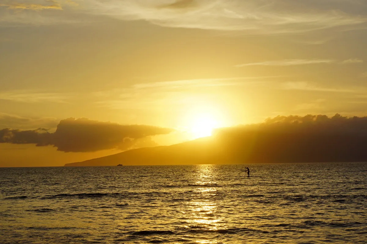 Moku'ula / Launiupoko Beach Park, Lahaina, Hawaii, Estados Unidos — 2
