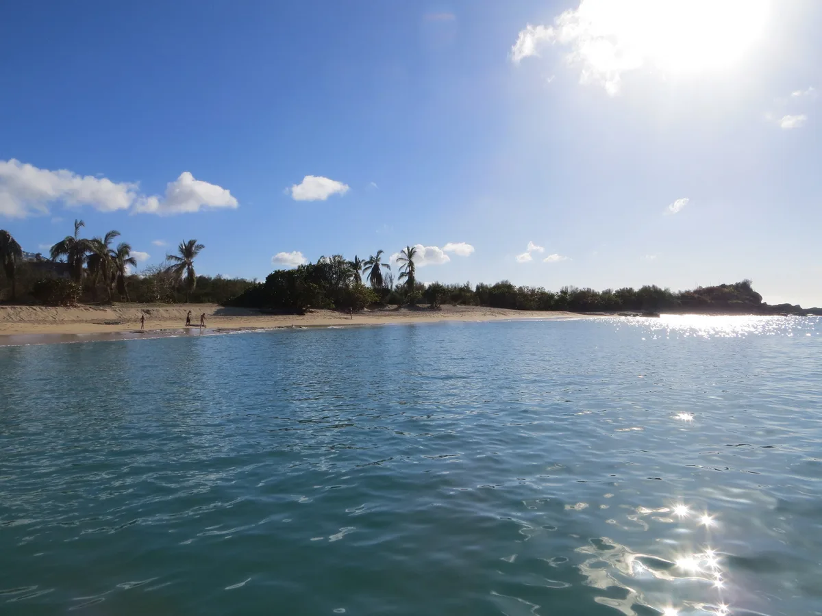 Anse Heureuse Beach, Saint-Martin, French Antilles, Saint-Martin (French part)