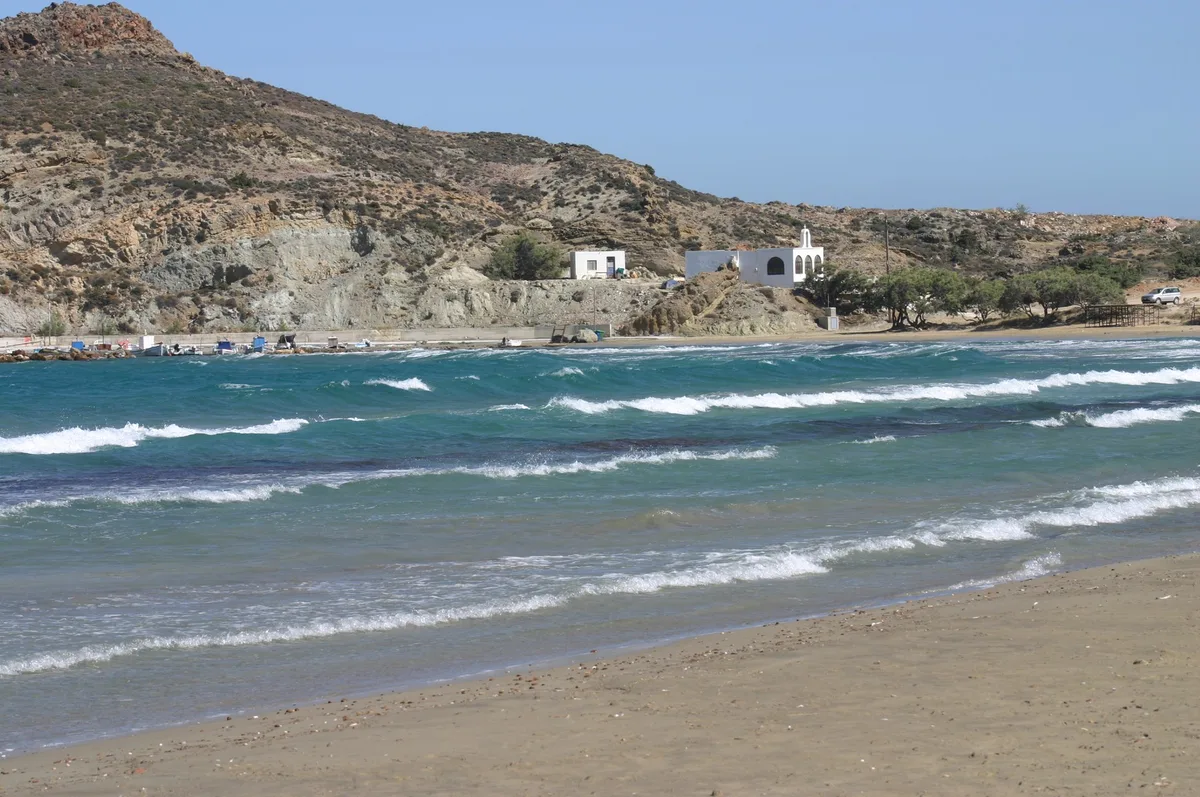 Μώλος Beach, Marmara, Cyclades, Greece — 3