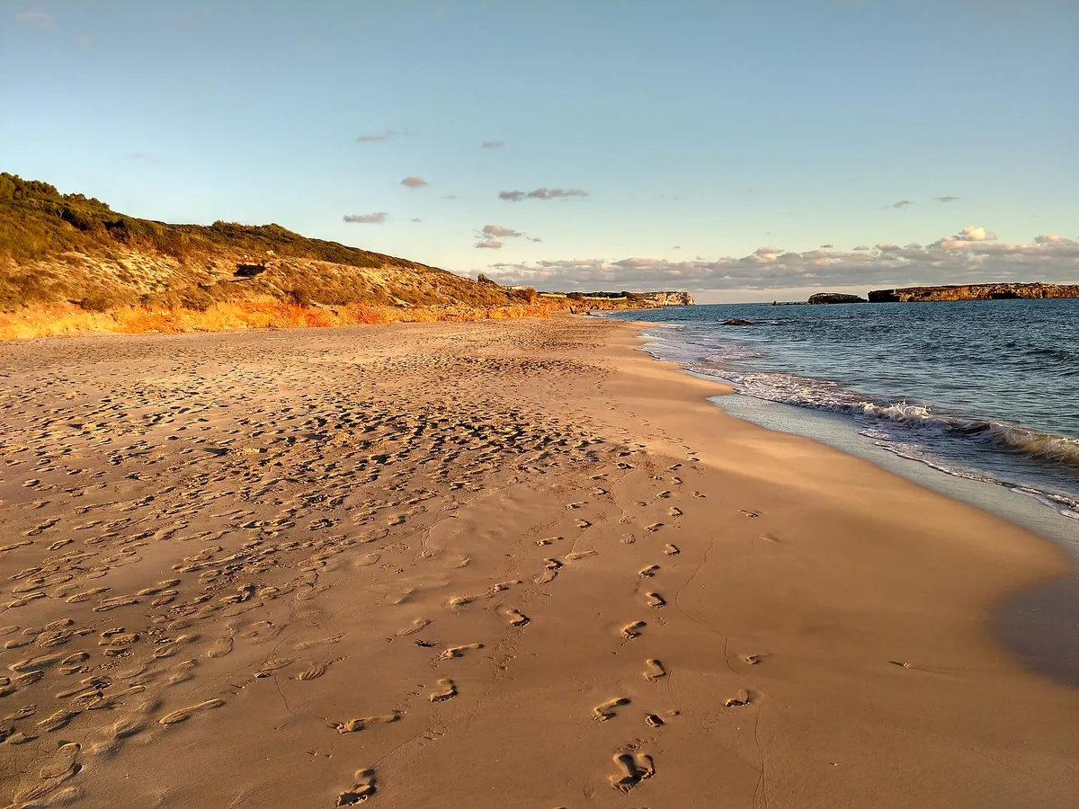 Cala Niu Llorc-strand, Es Migjorn Gran, Balearic Islands, Spanje — 6