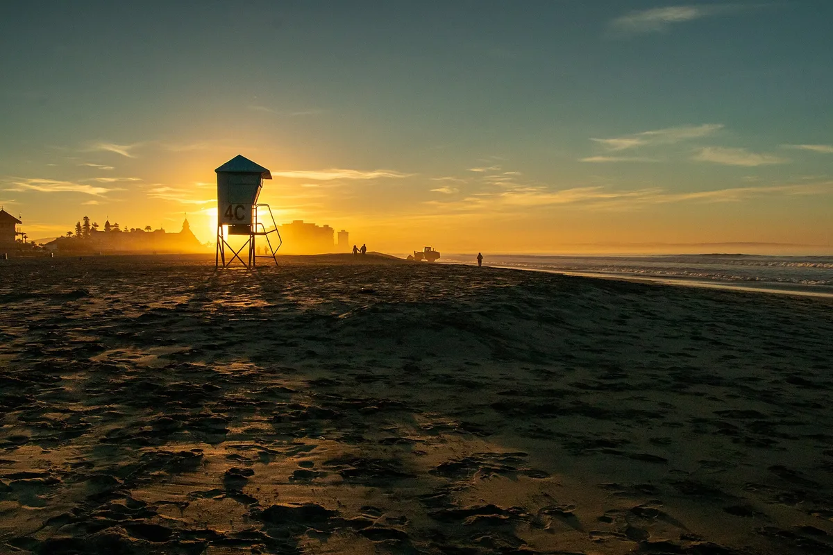 Coronado Beach, Coronado, California Coast, United States — 3