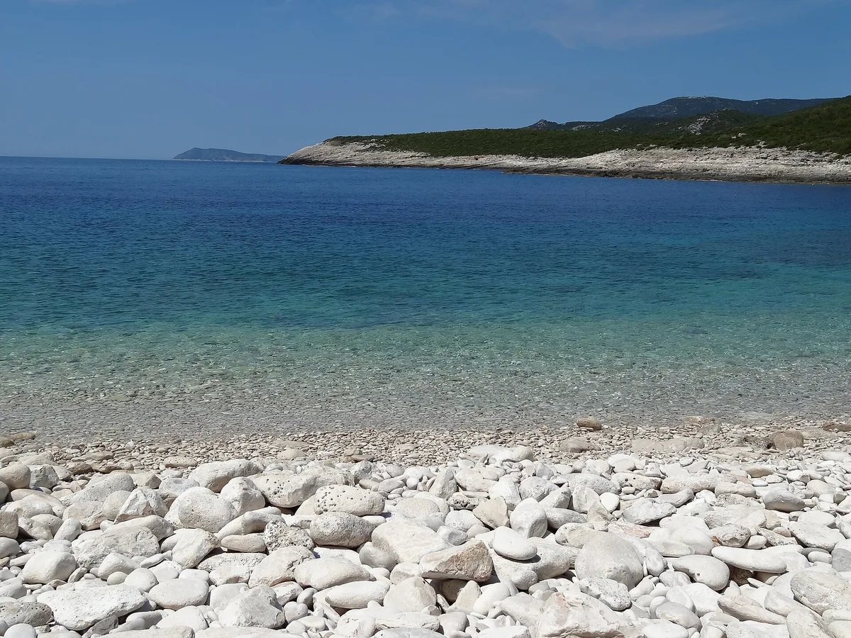 Srebrna Beach, Vis, Dalmatia, Croatia