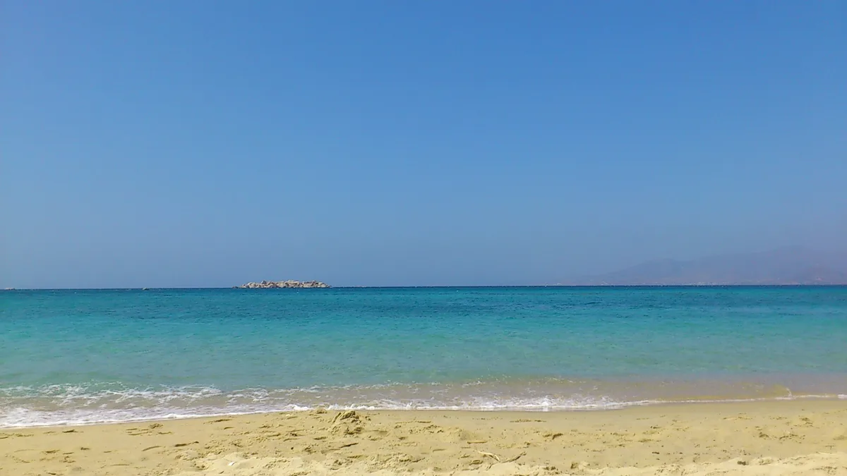 Psarou Beach, Cyclades, Greece